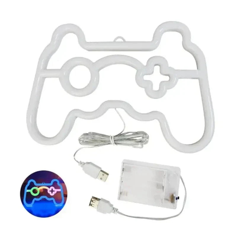 Glowing Game Room LED Sign - Cool Neon Wall Art - Cofik