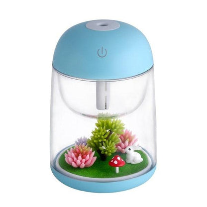 Colorful Bunny Humidifier Night Lamp