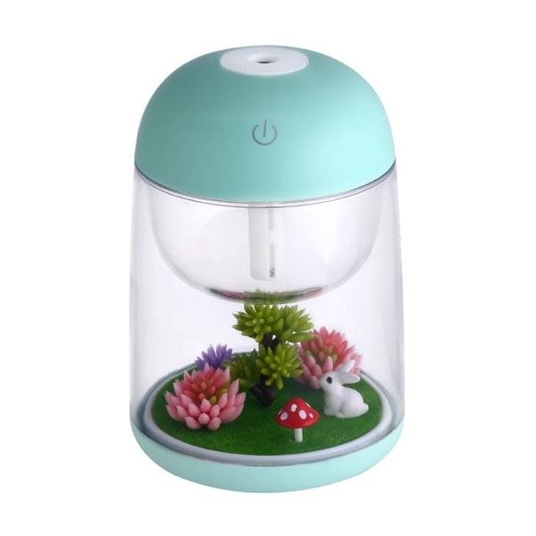 Colorful Bunny Humidifier Night Lamp