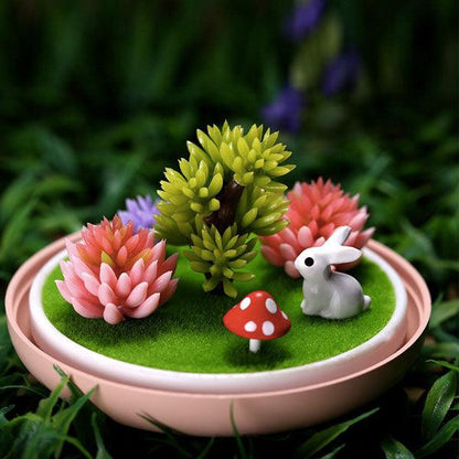 Colorful Bunny Humidifier Night Lamp