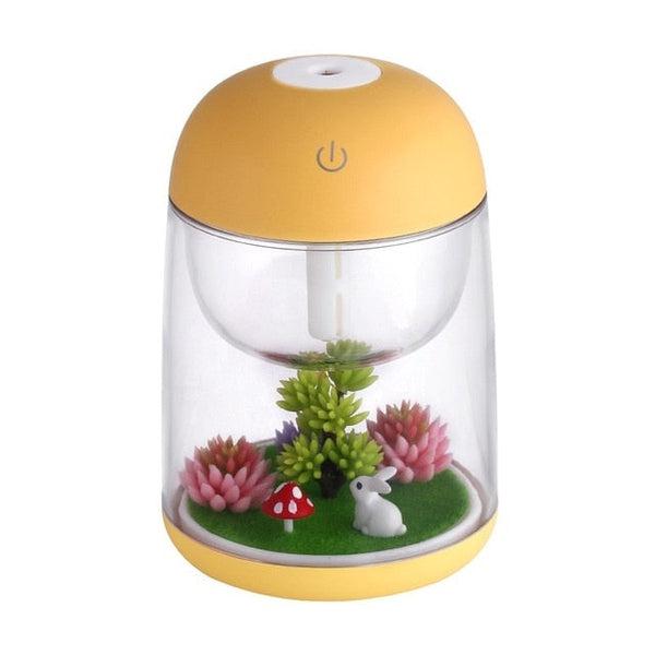Colorful Bunny Humidifier Night Lamp