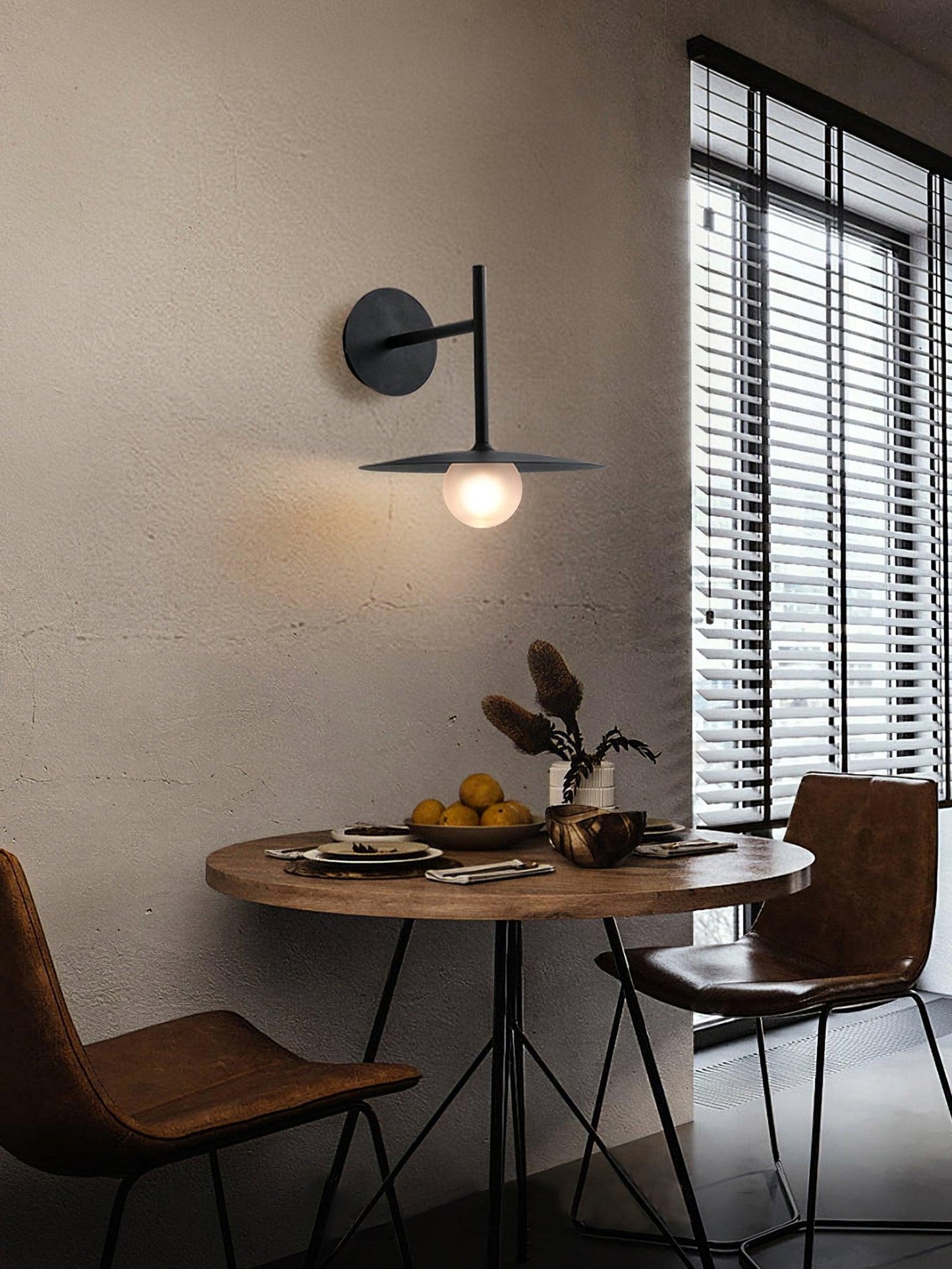 Rustic Metal Wall Light