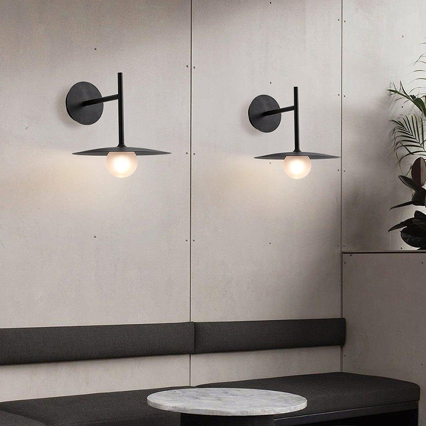 Rustic Metal Wall Light - Cofik