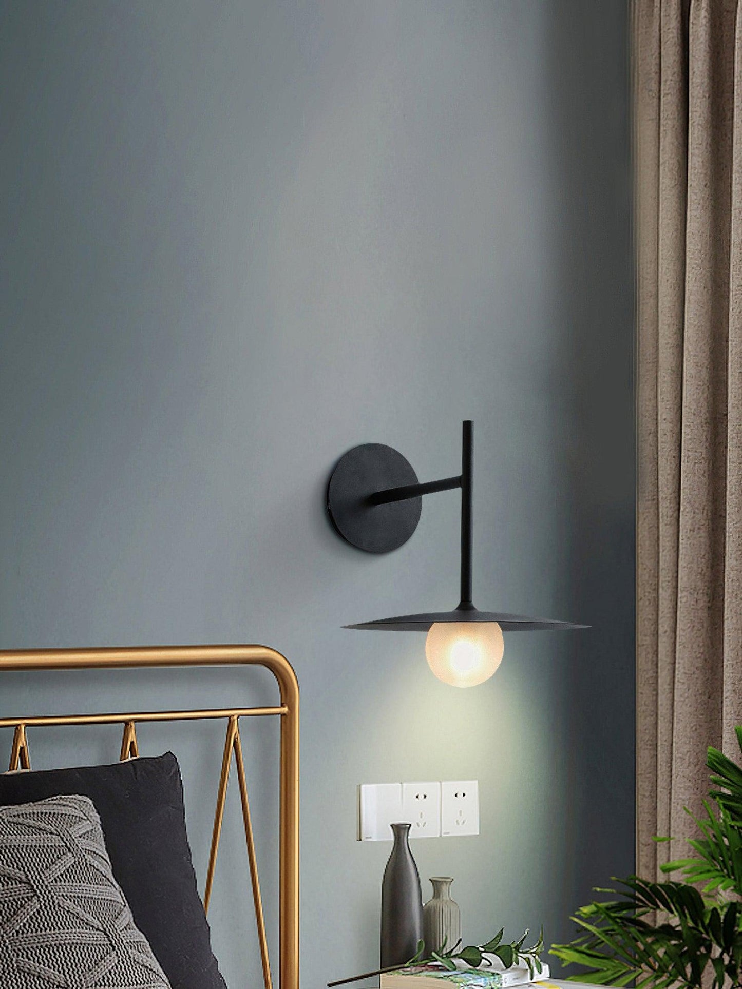 Rustic Metal Wall Light