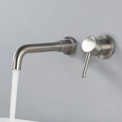 Stylish Brushed Nickel Wall Tap Noxord - Cofik