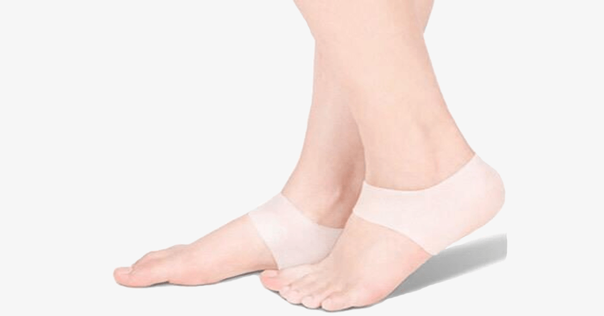 Comfort Gel Heel Support Ankle Socks
