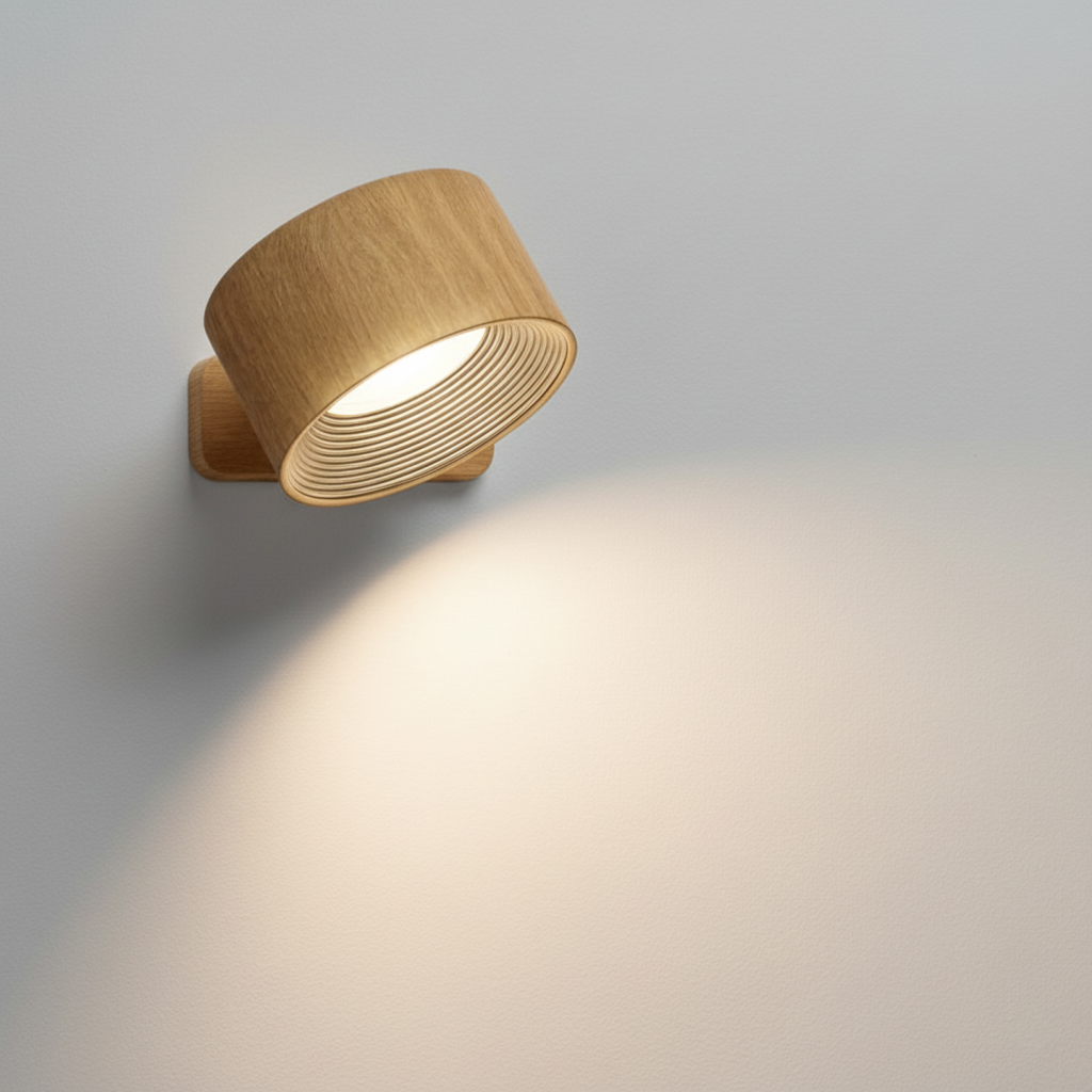 Flexible Cordless LED Wall Light – Adjustable Head - Cofik