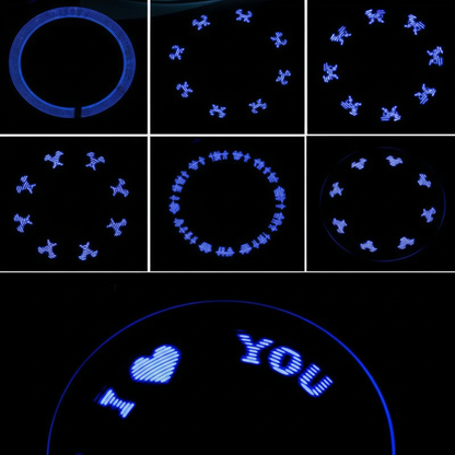 Bright Bike Wheel Light with Digital Display