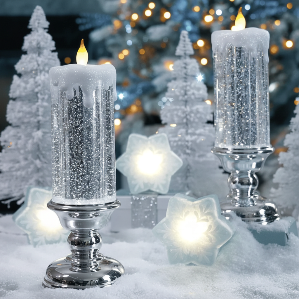 Large Festive Holiday Decoration Ball - Outdoor