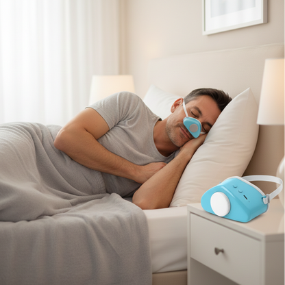 Compact Sleep Apnea Relief Mask Device - Cofik
