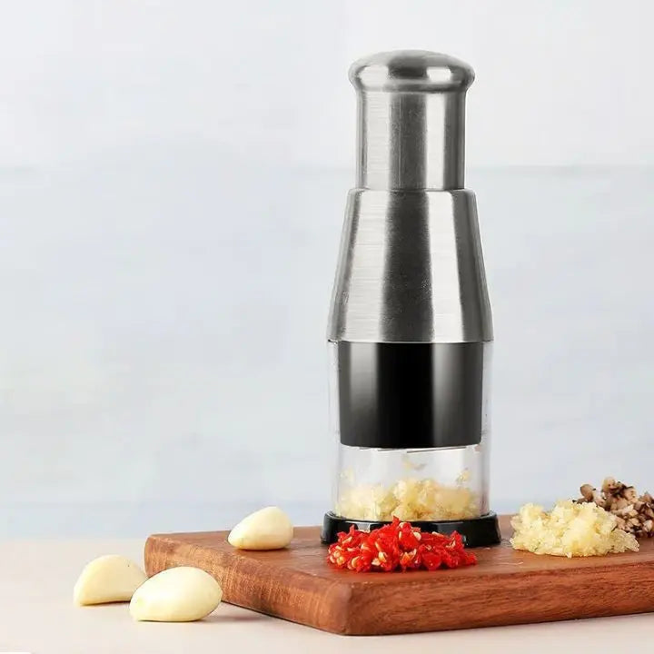 Fast Easy Garlic Press Crusher
