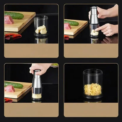 Fast Easy Garlic Press Crusher