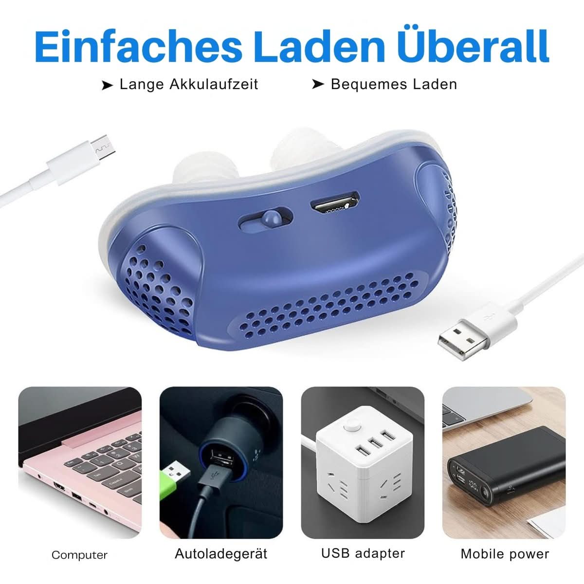 Portable CPAP Machine for Snoring and Sleep Apnea