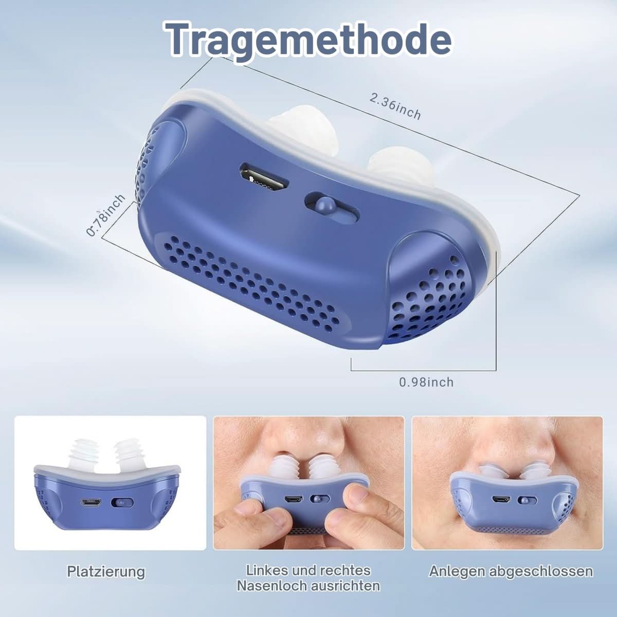 Portable CPAP Machine for Snoring and Sleep Apnea