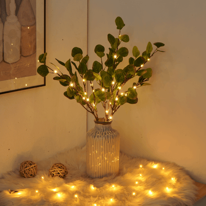 Soft Green Fairy String Lights 70cm Warm Ambiance
