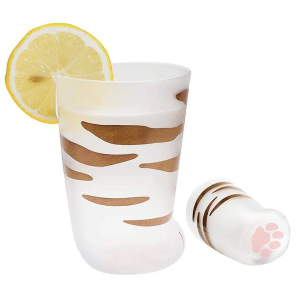 Clear Kitty Paw Coffee Mug