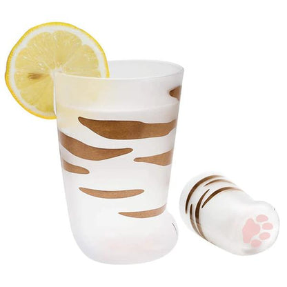 Clear Kitty Paw Coffee Mug