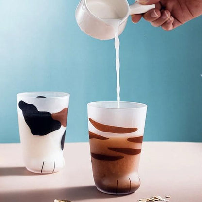 Clear Kitty Paw Coffee Mug