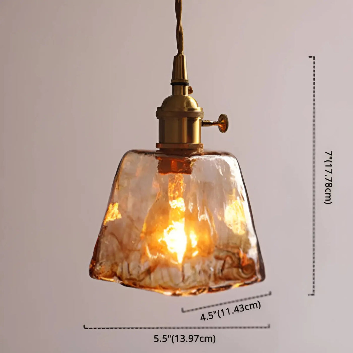 Elegant Crystal Pendant Light
