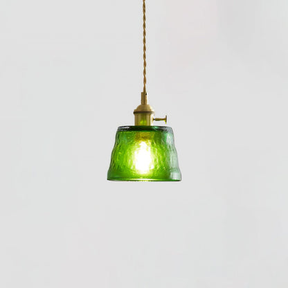 Elegant Clear Glass Hanging Lamp For Home Decor