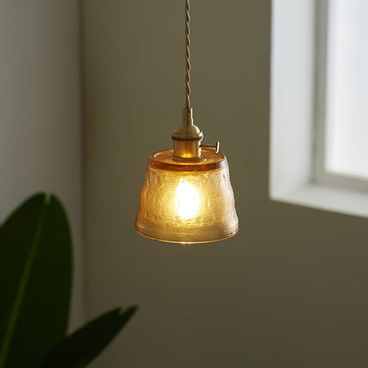 Elegant Clear Glass Hanging Lamp For Home Decor - Cofik