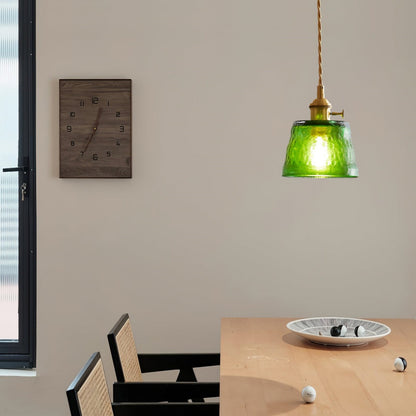 Elegant Clear Glass Hanging Lamp For Home Decor