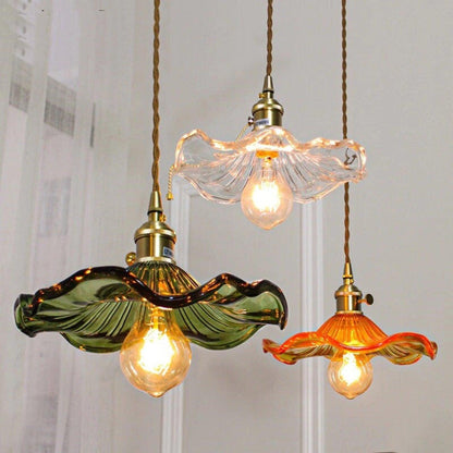 Beautiful Floral Pendant Light Fixture