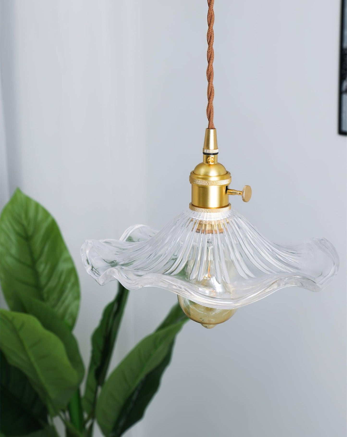 Beautiful Floral Pendant Light Fixture