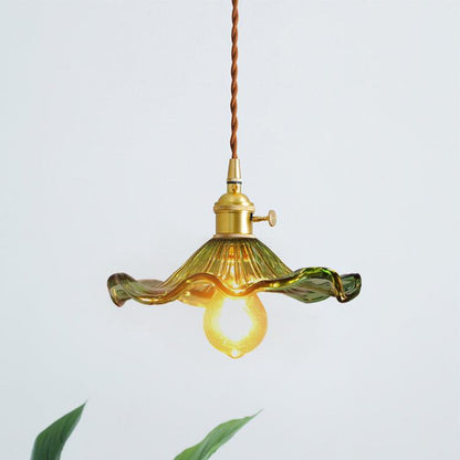 Beautiful Floral Pendant Light Fixture