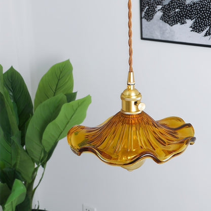 Beautiful Floral Pendant Light Fixture