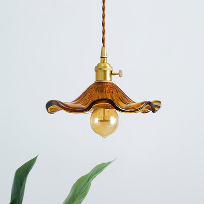 Beautiful Floral Pendant Light Fixture
