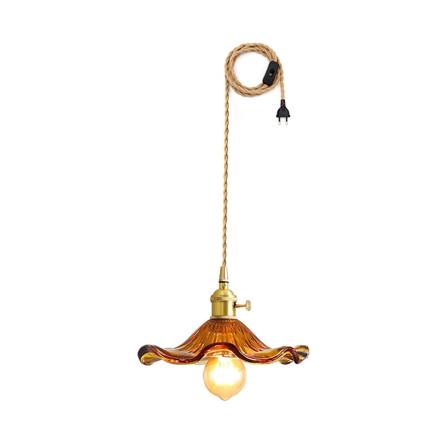 Beautiful Floral Pendant Light Fixture