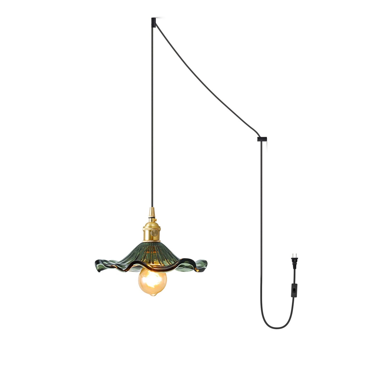 Beautiful Floral Pendant Light Fixture