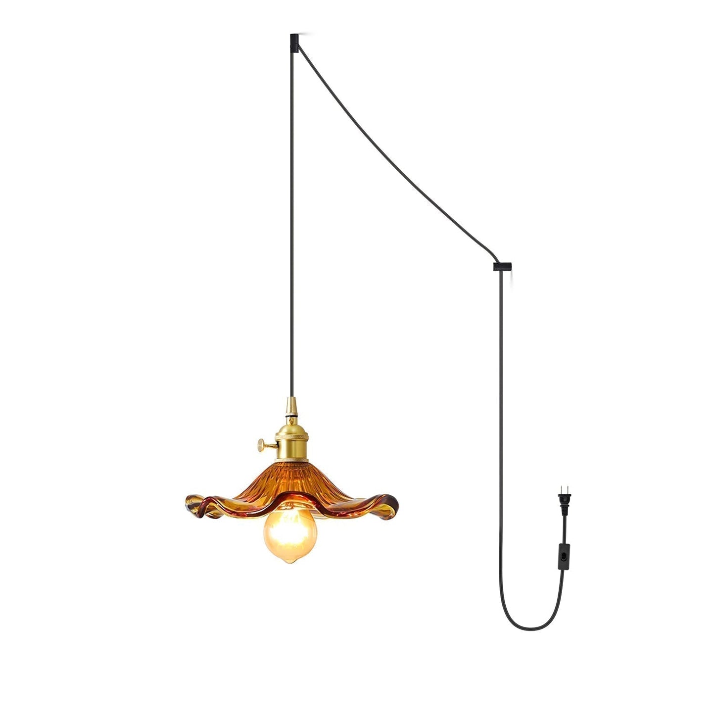 Beautiful Floral Pendant Light Fixture