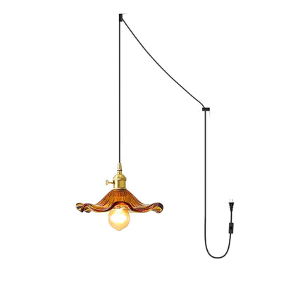 Beautiful Floral Pendant Light Fixture
