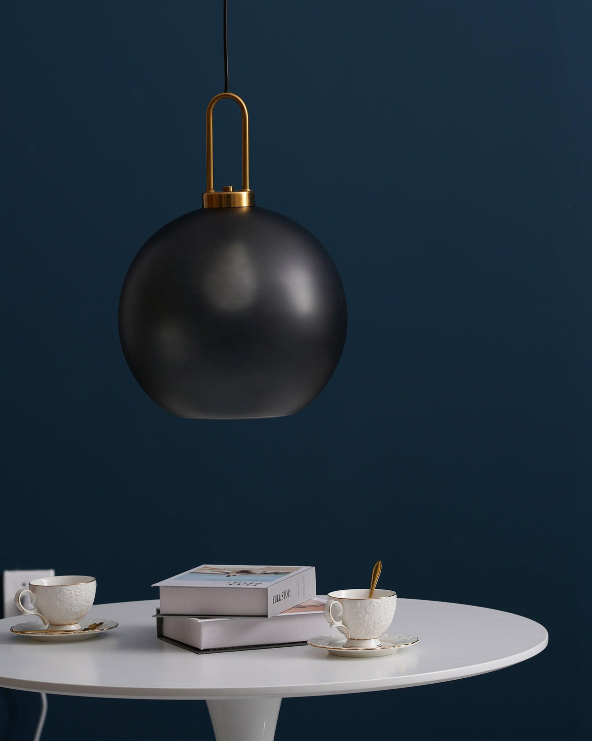 Sleek Glass Pendant Light Modern Ceiling Fixture