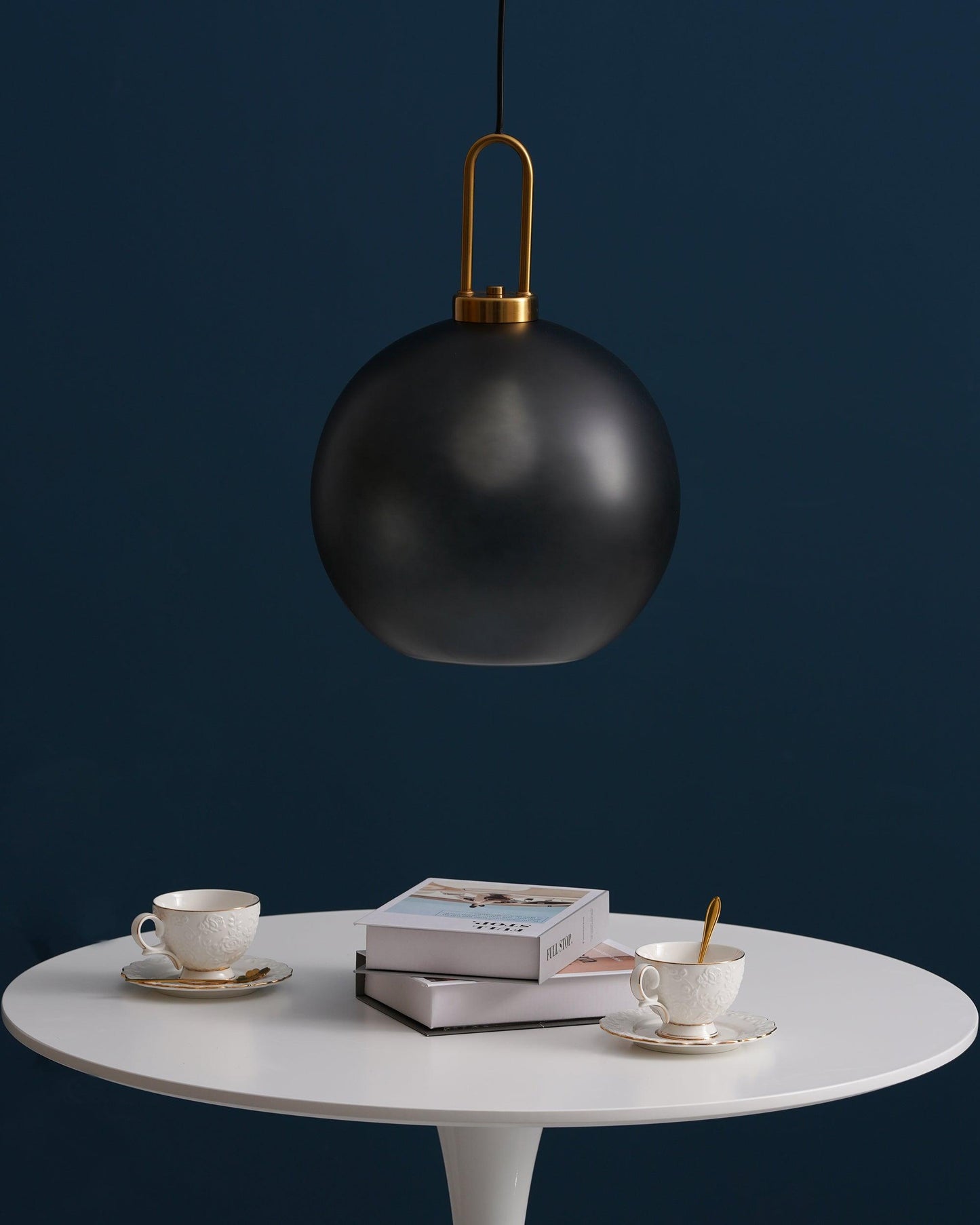 Sleek Hanging Glass Pendant Light