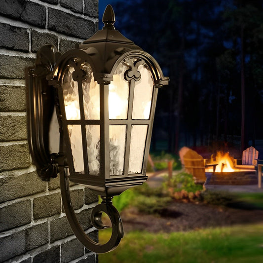 Classic Metal Weatherproof Outdoor Wall Light Fixture - Cofik