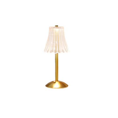 Luxury Gold Compact Desk Lamp