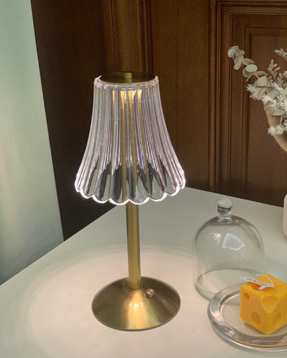 Luxury Gold Compact Desk Lamp