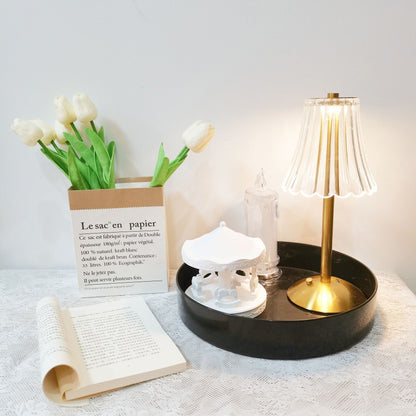 Luxury Gold Compact Desk Lamp