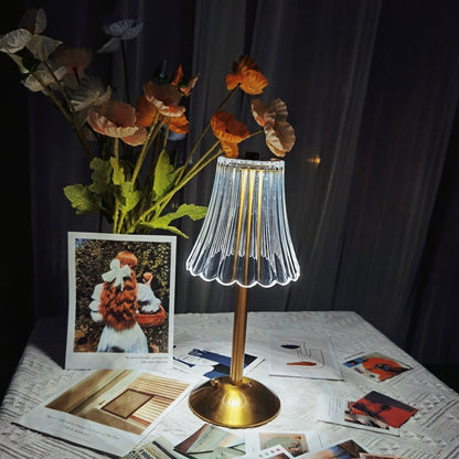 Luxury Gold Compact Desk Lamp