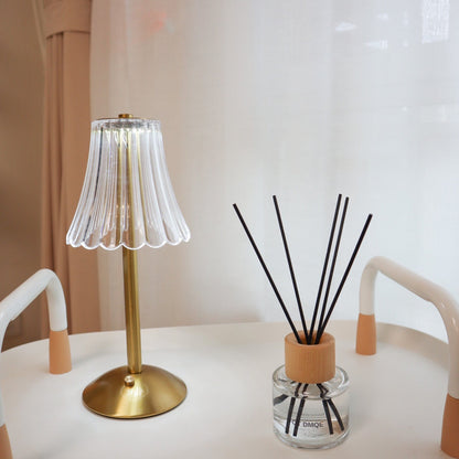 Luxury Gold Compact Desk Lamp