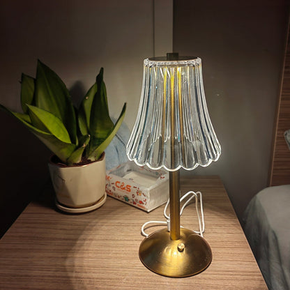 Luxury Gold Compact Desk Lamp