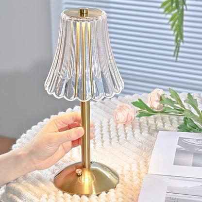 Luxury Gold Compact Desk Lamp