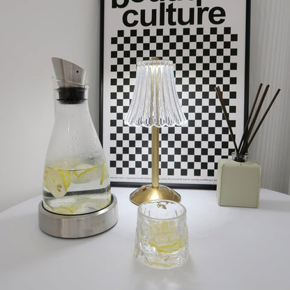 Luxury Gold Compact Desk Lamp