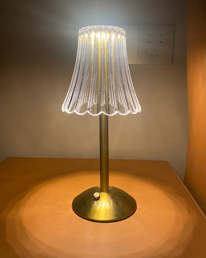 Luxury Gold Compact Desk Lamp