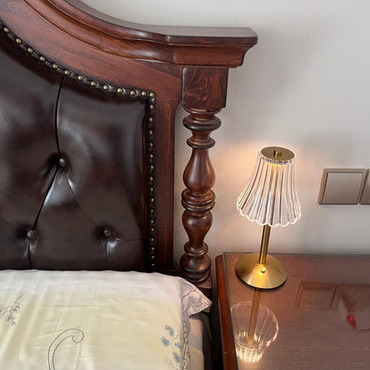 Luxury Gold Compact Desk Lamp