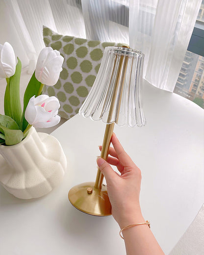 Luxury Gold Compact Desk Lamp
