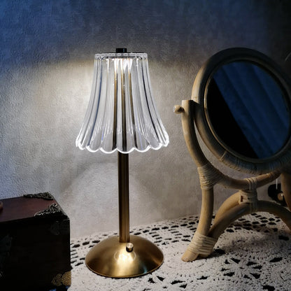 Luxury Gold Compact Desk Lamp